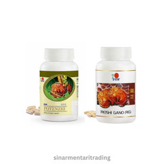 DXN Potenzhi and Reishi Gano RG Combo 30 capsules per bottle