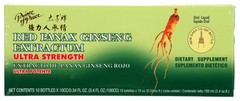 Ultra Strength Red Panax Ginseng Extract – 3.4 oz, 10 Bottles – Herbal Supplemen