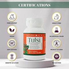 Nature Code Tulsi Capsules, 60 Capsules M320