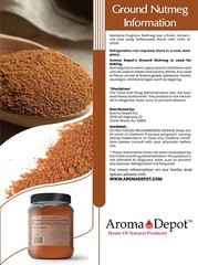1 lb Nutmeg Powder 100% Pure Natural Ground Spice Myristicaceae Nuez Moscada