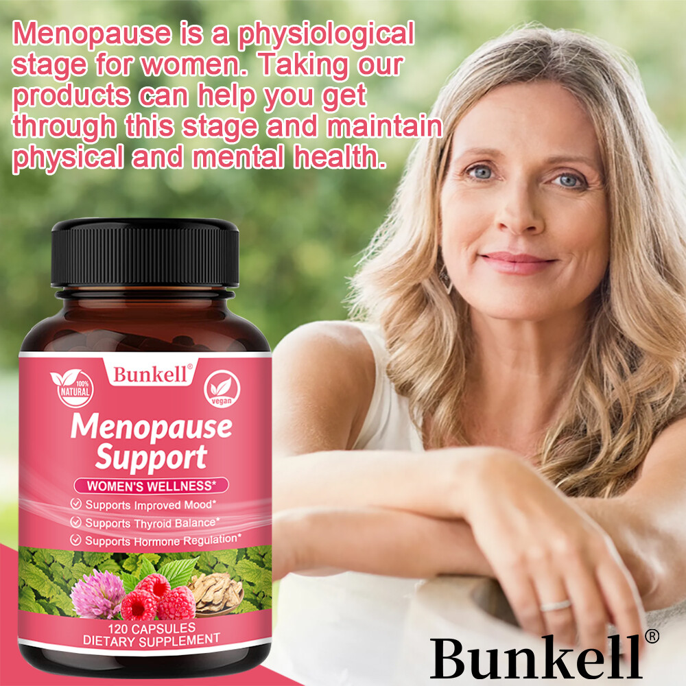 120 Capsules Menopause Support Estrogen Balance Regulate Mood Women’S Health