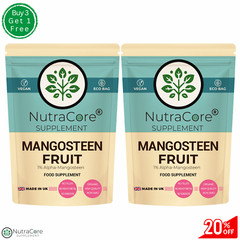 Mangosteen Fruit Capsules 550mg, (1%Alpha-Mangostin)Weight Control-90 capsules
