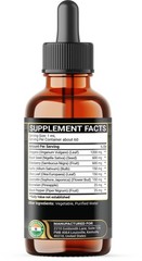 2900mg Oil of Oregano Drops with Black Seed Oil & Garlic | Immune Support, 2 Fl