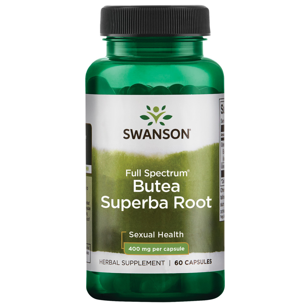 Swanson Full Spectrum Butea Superba Root 400 mg 60 Capsules