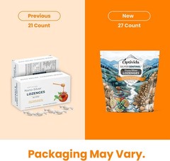 OPTIVIDA Health Premium Nano Silver Lozenges (1 Pack) – Fast-Acting Honey…