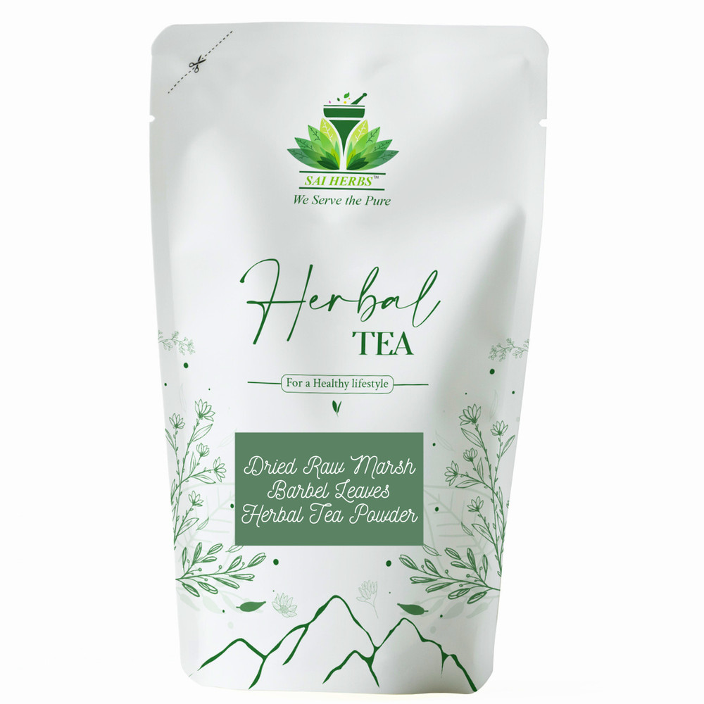 SAI HERBS Dried Raw Marsh Barbel Leaves Herbal Tea Powder – Good For Health