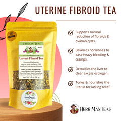 FIBROID TEA – reduces Fibroids & helps balance hormones by master herbalist 4oz
