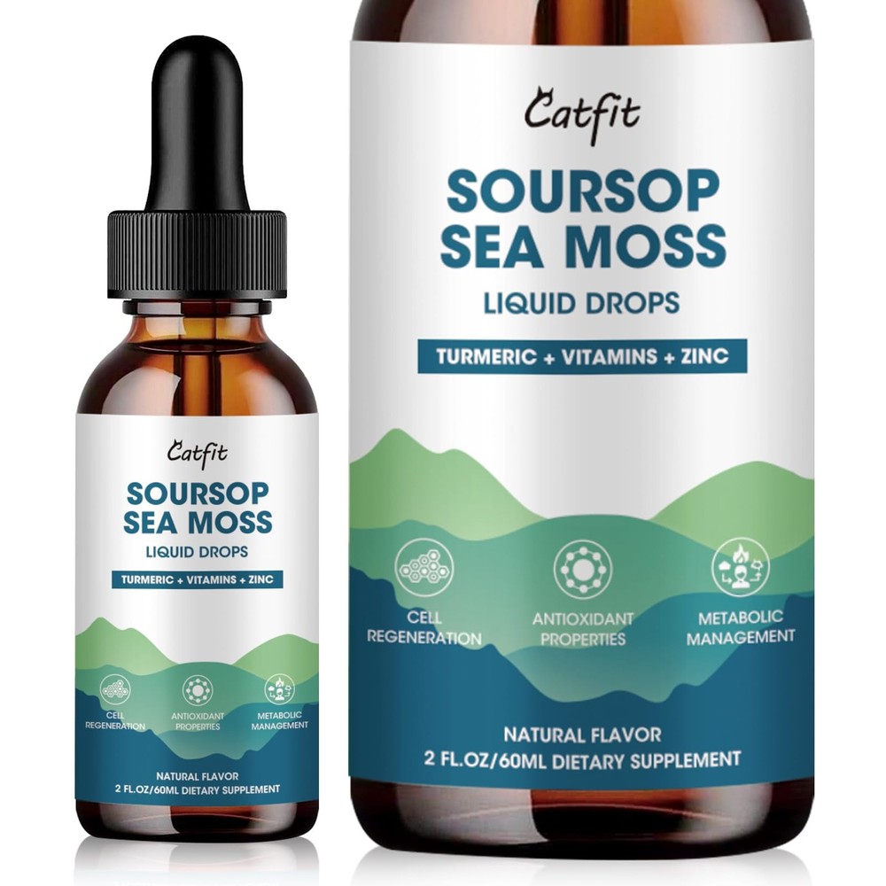 Unflavored Soursop Graviola Liquid Drop 2 Fl Oz
