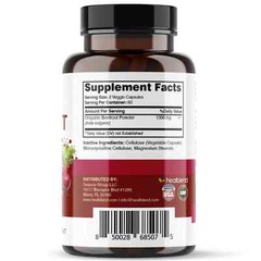 Organic Nitric Oxide Beet Root Capsules 1300mg Support Healthy Blood Circulation