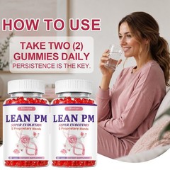 2 Bottles Lean PM Super Evolution Gummies Total 120ct