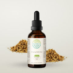 HerbEra Stinging Nettle Root Alcohol-FREE Tincture (Urtica Dioica)