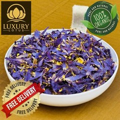 Blue Lotus |Nymphaea Caerulea| 100% Organic Herbal Hand Picked Pure Flowers Tea
