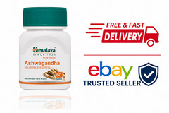 Himalaya Ashwagandha 60 Tabs Buy 2 Get 1 FREE 180 Tablets Stress Relief KSM-66