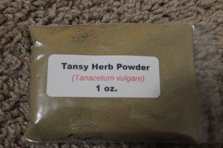1 oz. Tansy Herb Powder (Tanacetum vulgare)