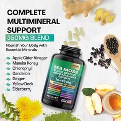 Dynamic Vitality Bundle – Sea Moss Multivitamin & Shilajit Power Combo US