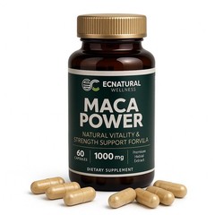 Ultimate Maca supplement 100MG, 60 pills Maca Power Peruvian Maca Extract for