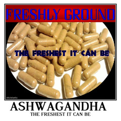 ASHWAGANDHA ROOT Indian Ginseng The Freshest Fresh Ground 100 V Capsules