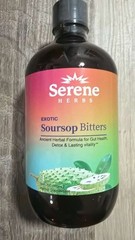 Soursop Bitters Pure 16 oz 100% Natural Detox Herb