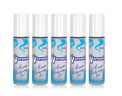 Vaporin Aroma Relaxing Oil Roll On (5 x 10mL) inflammation, headache, colds