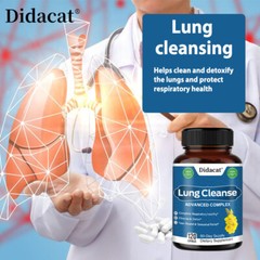 Lung Cleanse Advanced Complex Capsules – Detox, Lung & Respiratory Health