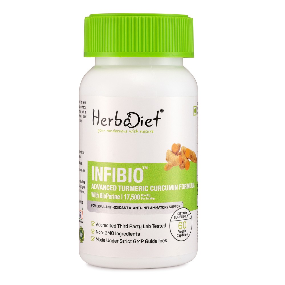 Turmeric Curcumin Capsules with Black Pepper Bioperine – Bulk Antioxidant 1800mg