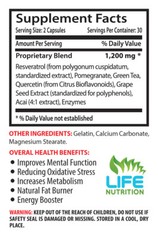 Astaxanthin Resveratrol 1200 Anti-Aging – Resveratrol Supreme (1 Bottle 60 Caps)