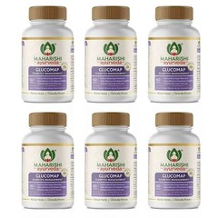 6 packs X Maharishi Ayurveda Glucomap 60 Tabs FREE SHIPPING BEST PRICE