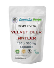 VELVET DEER ANTLER EXTRACT 180 CAPSULES 🦌 WORLD’S BEST