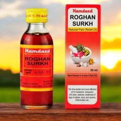 Hamdard Roghan Surkh 50 ml Pain Relief oil Pack of 2 Free Shipping