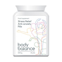 BODY BALANCE STRESS RELIEF ANTI ANXIETY PILL FEEL GREAT RELAXED POSITIVE