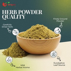 NY Herb Shop Eucalyptus Leaf Powder | Bulk Wholesale Herbal Tea & Remedy