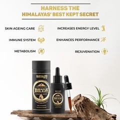 Liquid Himalayan Mumijo USA Organic Platinum Quality, Fresh, Organic