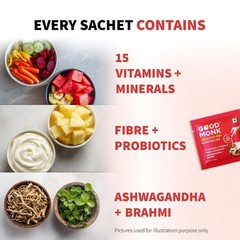 Good Monk Healthy 50+ Nutrition Mix 30 Sachets Each Pack Of 2