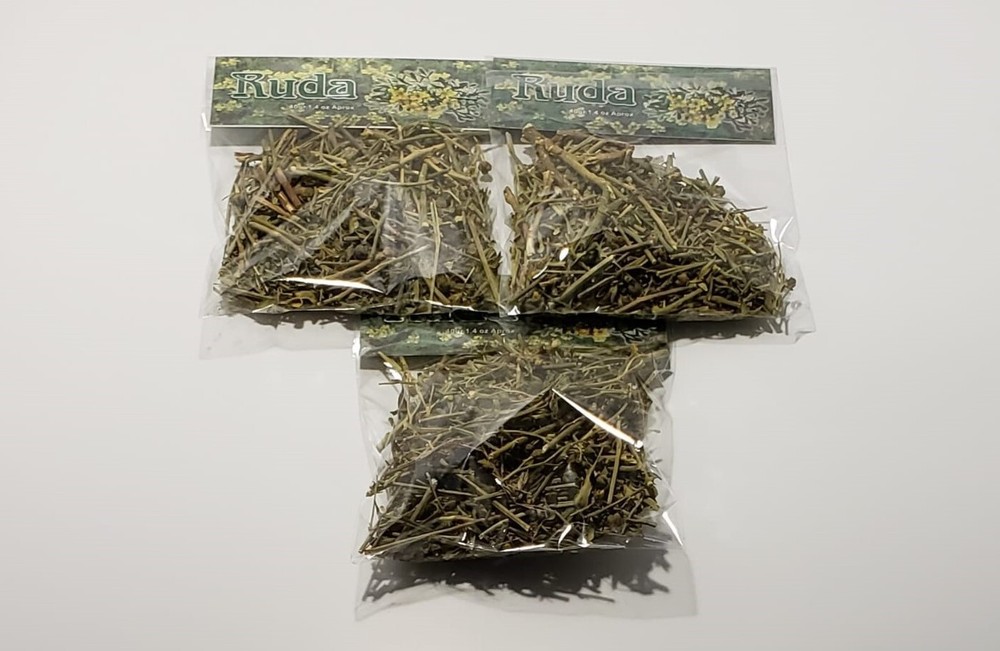 RUDA HIERBA/RUE HERB (Ruta graveolens) 1 PACK X 30 GR GOOD QUALITY FROM PERU!