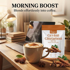 Living Root Ceylon Cinnamon Powder – Livingroot with MCT Oil, Highly Bioavailabl