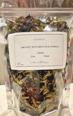 Butterfly Pea Flower Organic Dried Flowers / Farm Fresh Packed USA Free Ship