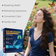 18PCS Nano Advanced Lung Purification Herbal Plaster Respiratory Support Patch