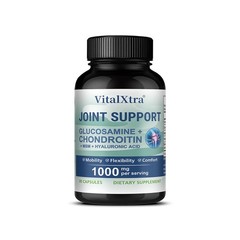 Glucosamine Chondroitin Msm Hyaluronic Acid Joint Health Support 30-120 Capsules