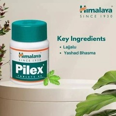 Himalaya Pilex Tablets Ayurvedic Herbal Wellness 60 Tabs Pack of 15 Exp Jul 2028