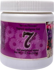 Productos El Colibri Seven Flowers 7 Flores Topical Menthol Analgesic Gel 3.5oz