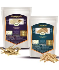 Organic Ashwagandha and Shatavari Root Powder – 200gm (100gm each)