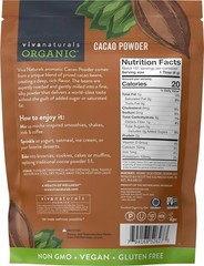 Silky Organic Cacao Powder 32 oz – Ideal for Smoothies, Baking & Hot Chocolate