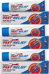 3 x Zandu Fast Relief Gel ULTRA STRONG (45ml) Herbal Ayurvedic Pain Relief m849