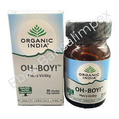 Organic India Oh-Boy 30 capsules for Men’s Virility and Sexual Stamina