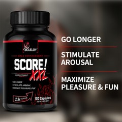 Score! XXL Capsules Super Gainer XXL Muscle Booster 30 to 120 Capsules