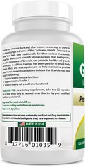 Best Naturals Graviola Capsules Annona Muricata, 600 mg, 120 Count