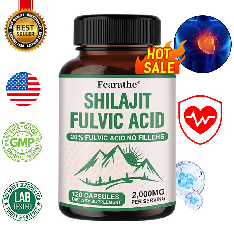 Resin Supplement Fulvic Acid Mineral Blend – Vegan, Gluten-Free, Non-GMO