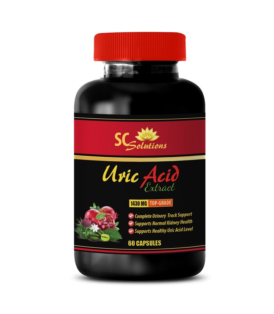 tart cherry extract – Uric Acid Formula 1430mg – gout relief vitamins 1 Bottle