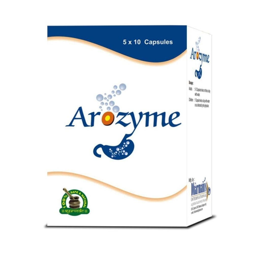 Arozyme Constipation & Gas Relief for Adults Reduce Bloating & Improve Digestion