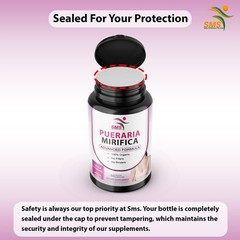 PUERARIA MIRIFICA 180 VEGGIE CAPSULES ORGANIC DIETARY SUPPLEMENT 3 BOTTLES